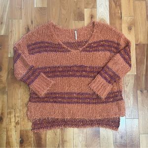 Free People Bayadere Striped Sweater